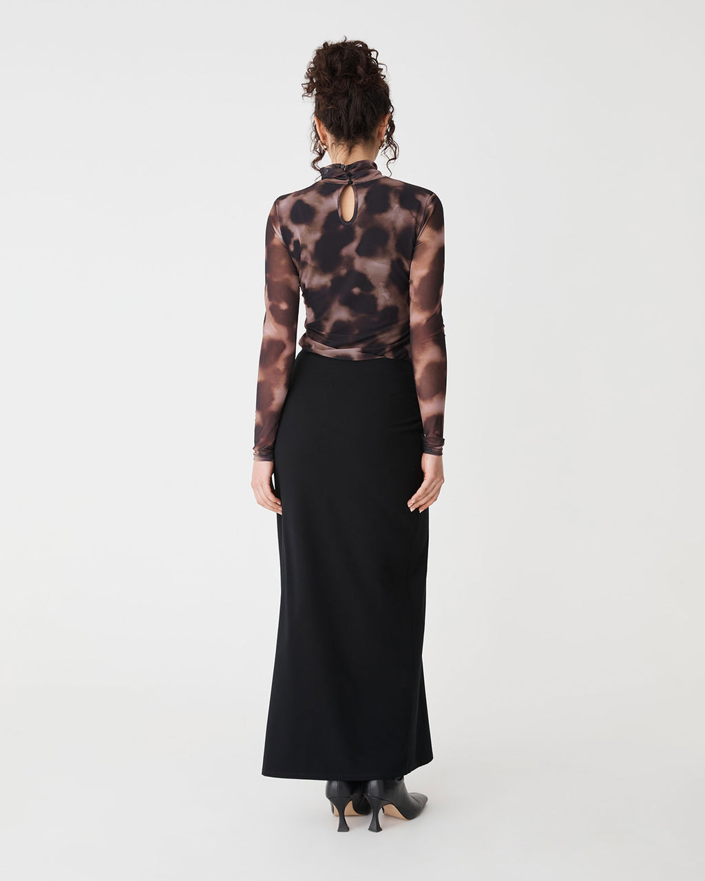 Dasha Ruched Bamboo Skirt