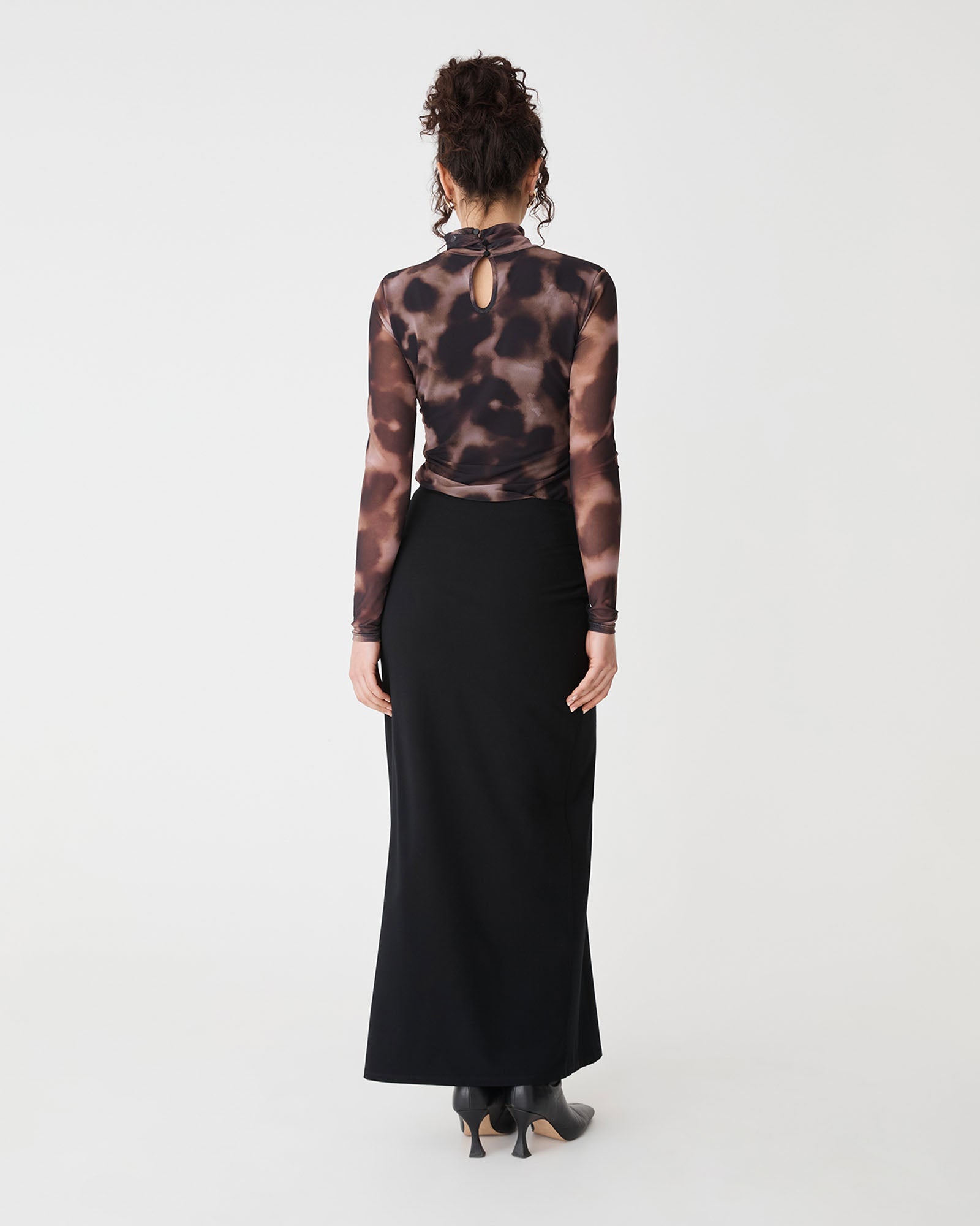 Dasha Ruched Bamboo Skirt