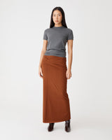 Dasha Ruched Bamboo Skirt