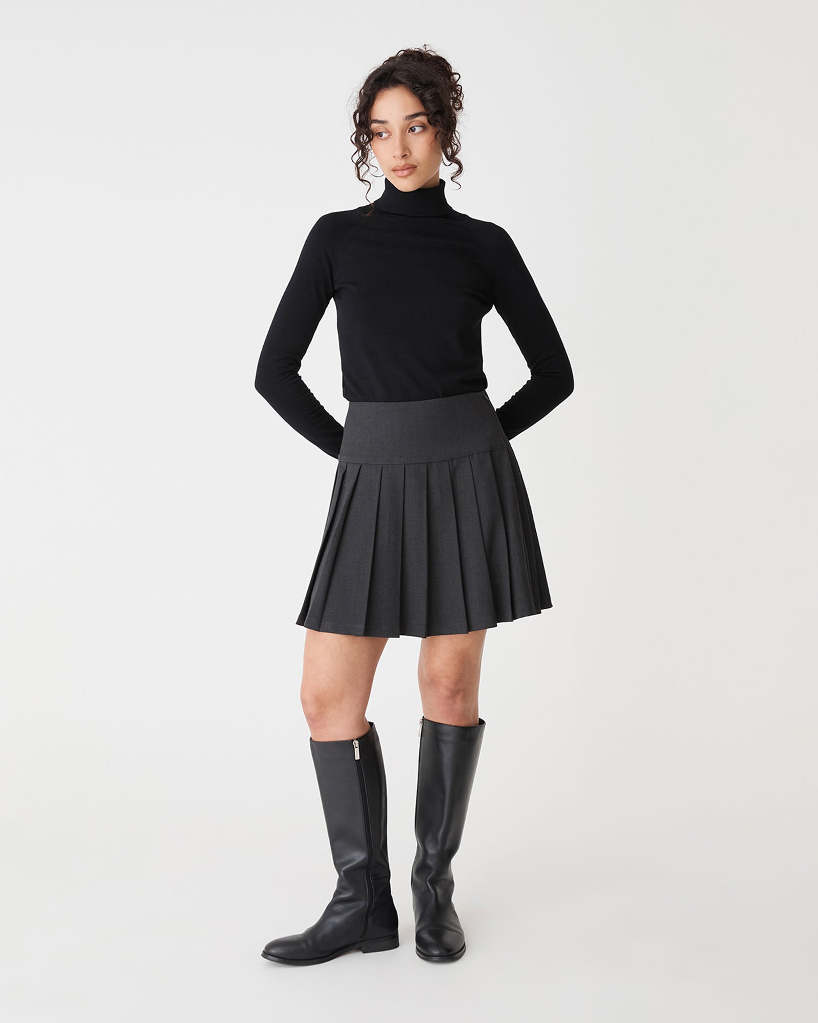 Westwood Pleated Mini Skirt