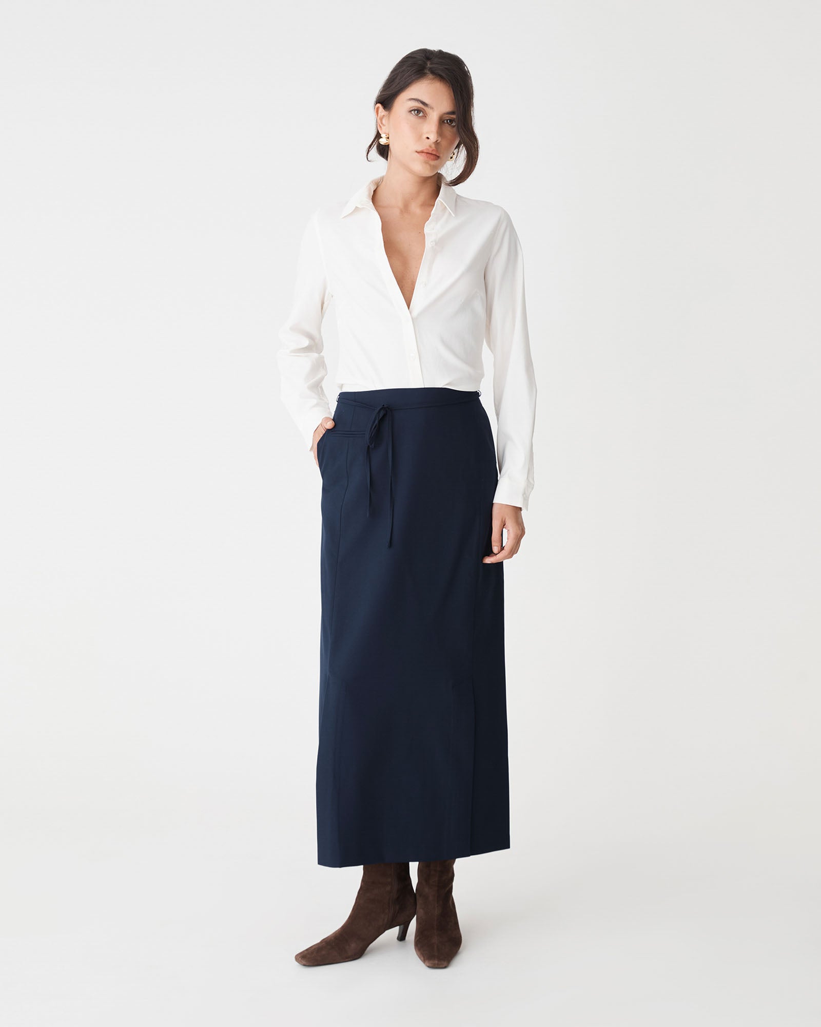 Greta Column Skirt