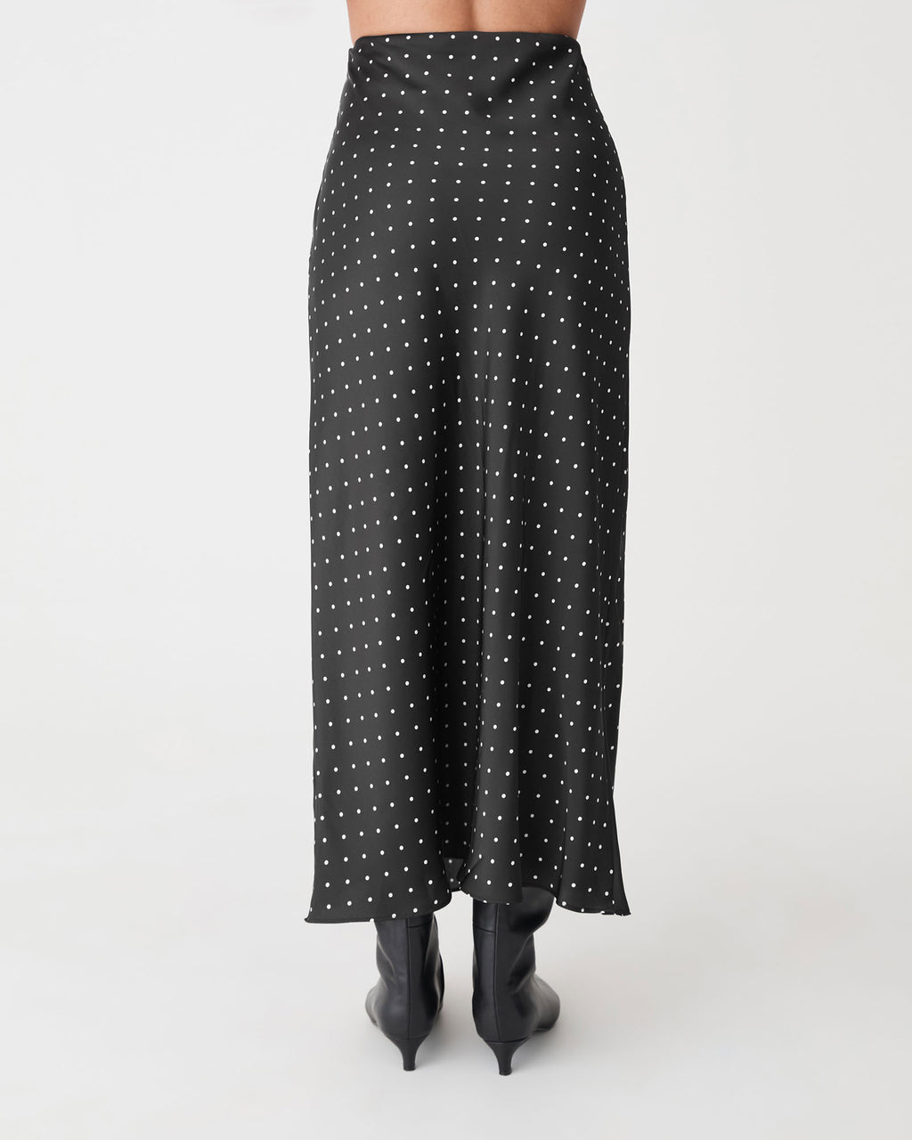 Courtney Bias Satin Skirt