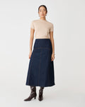 Nancy A-Line Denim Skirt