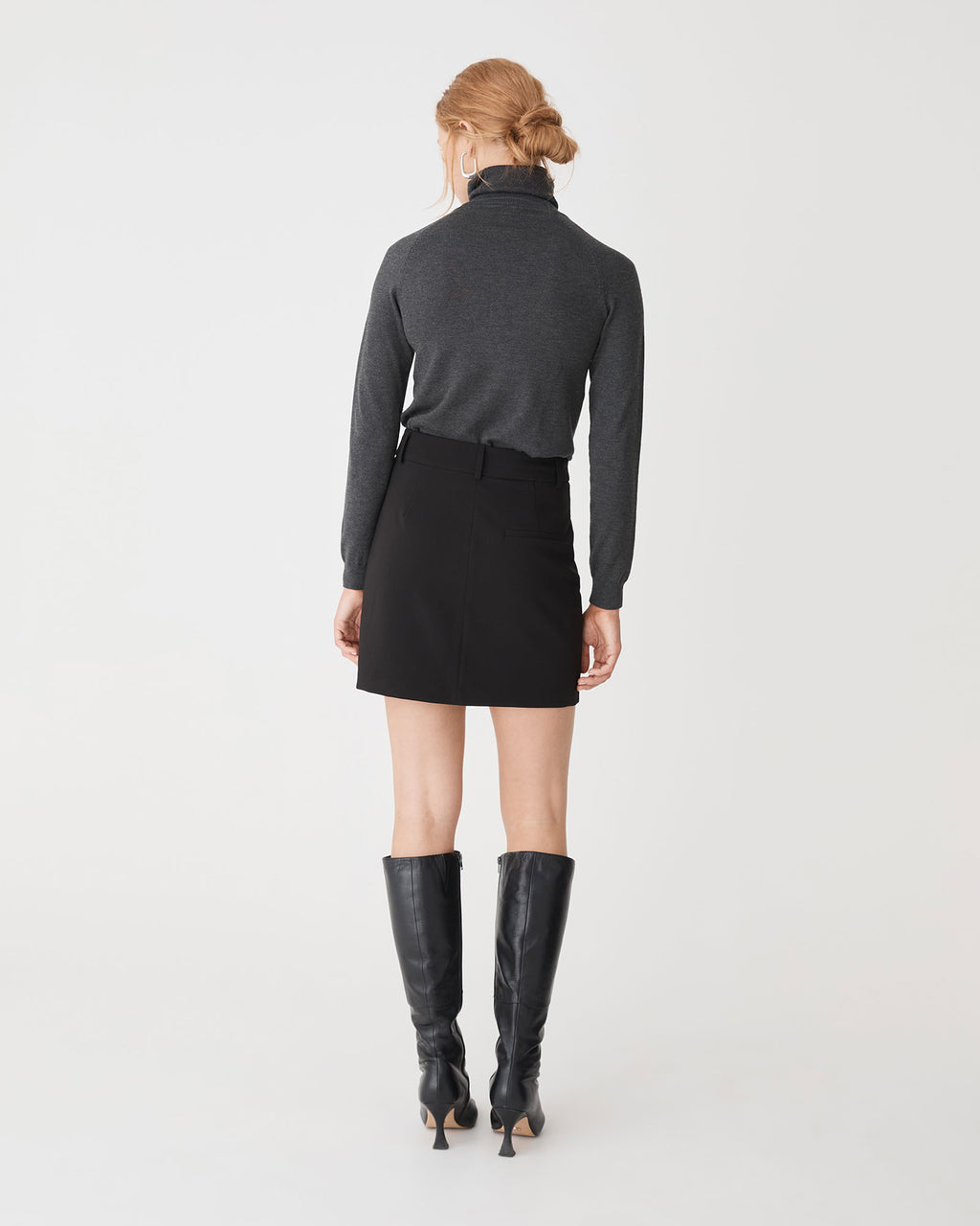 Nikki Straight Mini Skirt