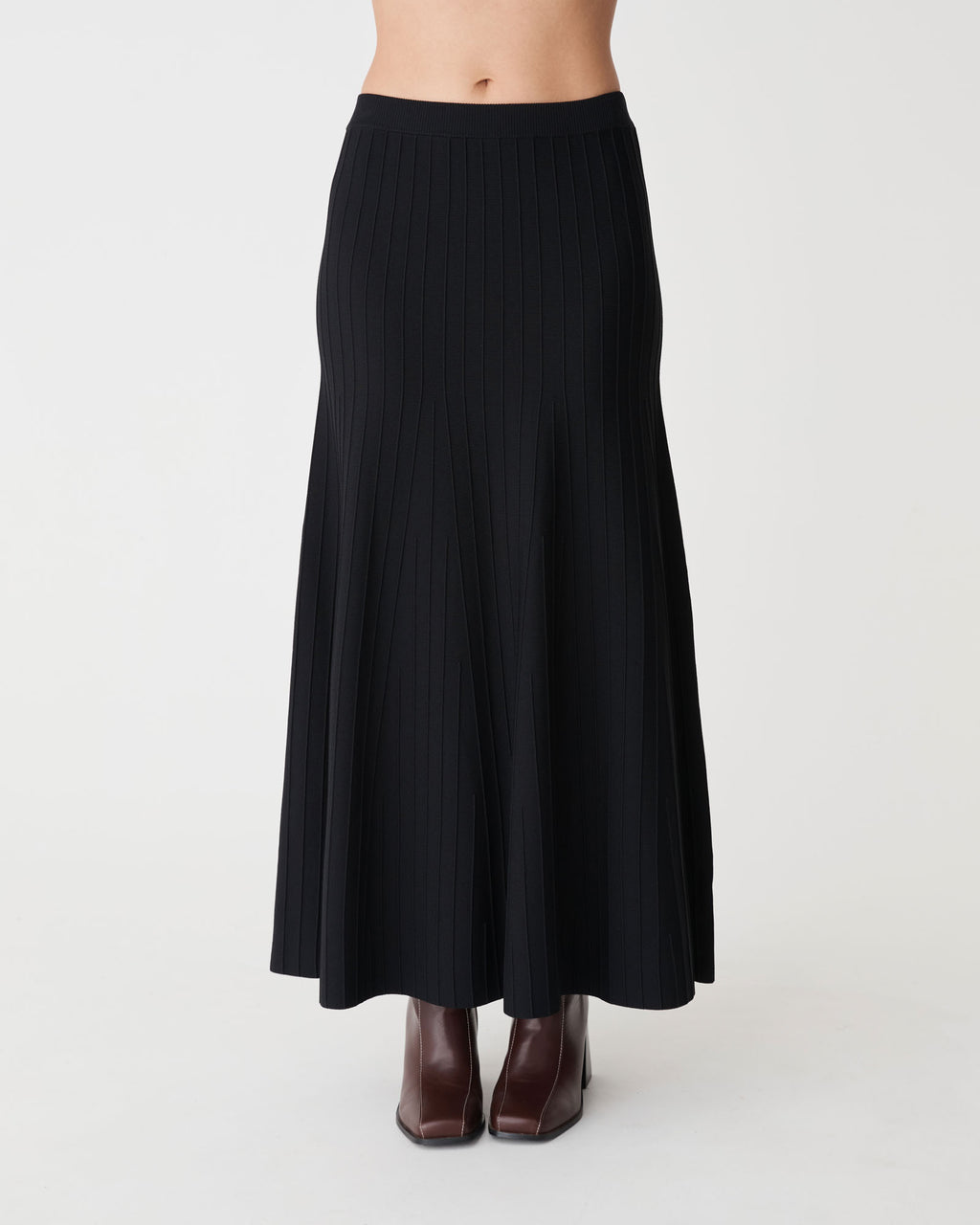 Nevaeh A-Line Knit Skirt