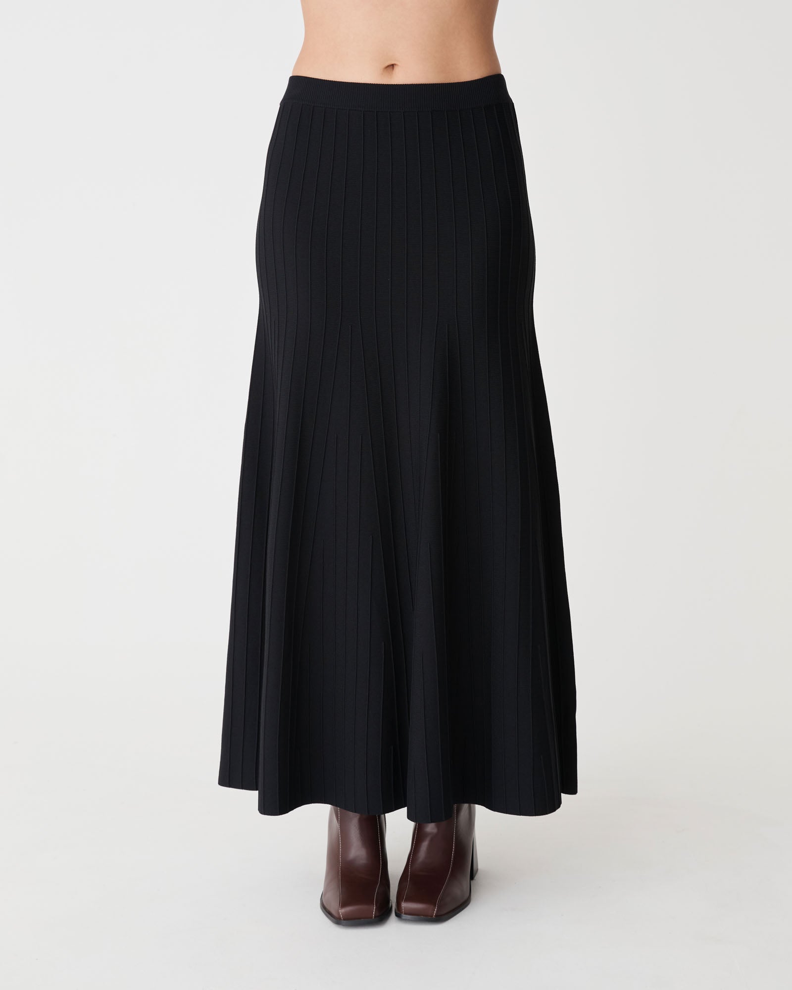 Nevaeh A-Line Knit Skirt