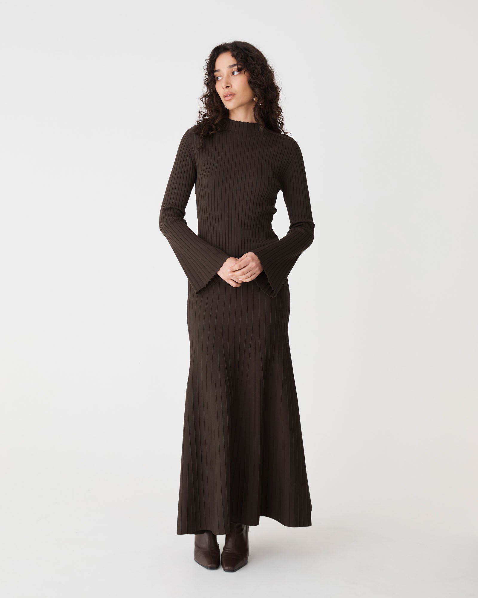 Nevaeh A-Line Knit Skirt