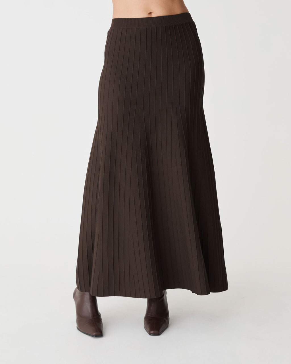 Nevaeh A-Line Knit Skirt