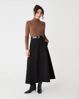 Janice A-Line Ponte Skirt