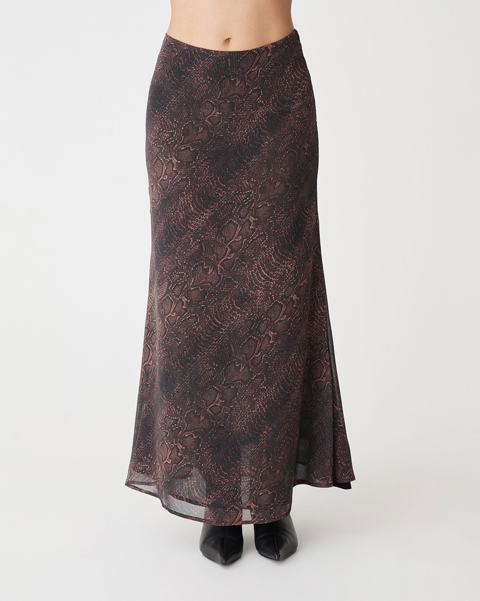 Sonia Snake Maxi Skirt