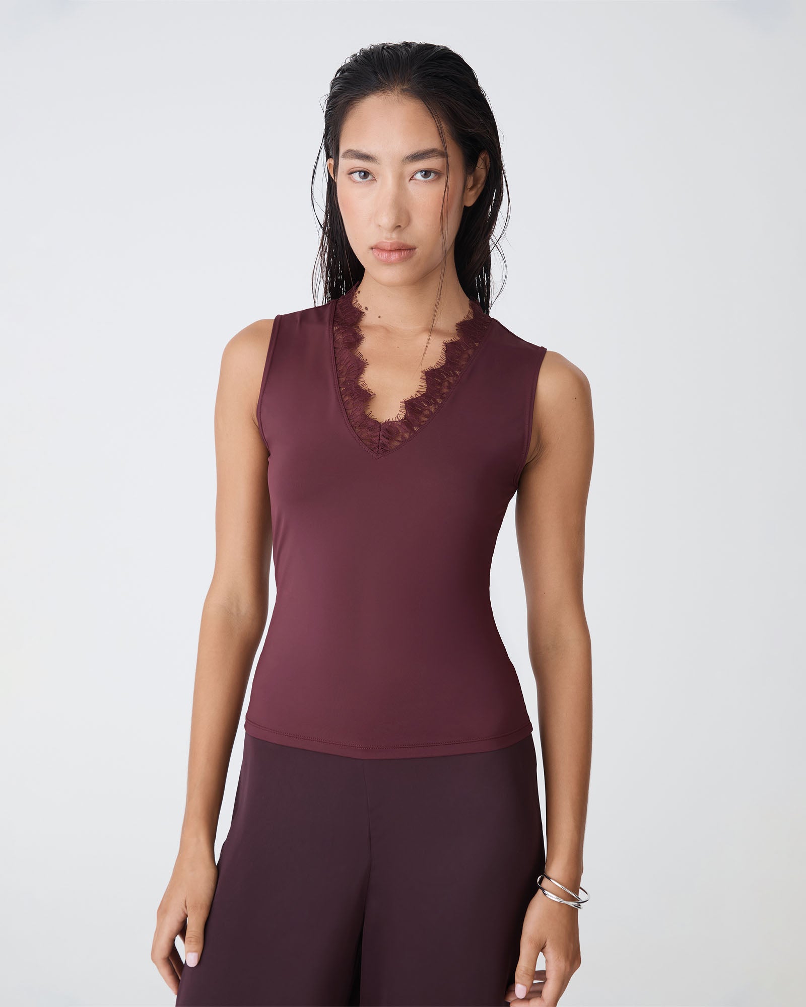 Greer Lace Trim Cami