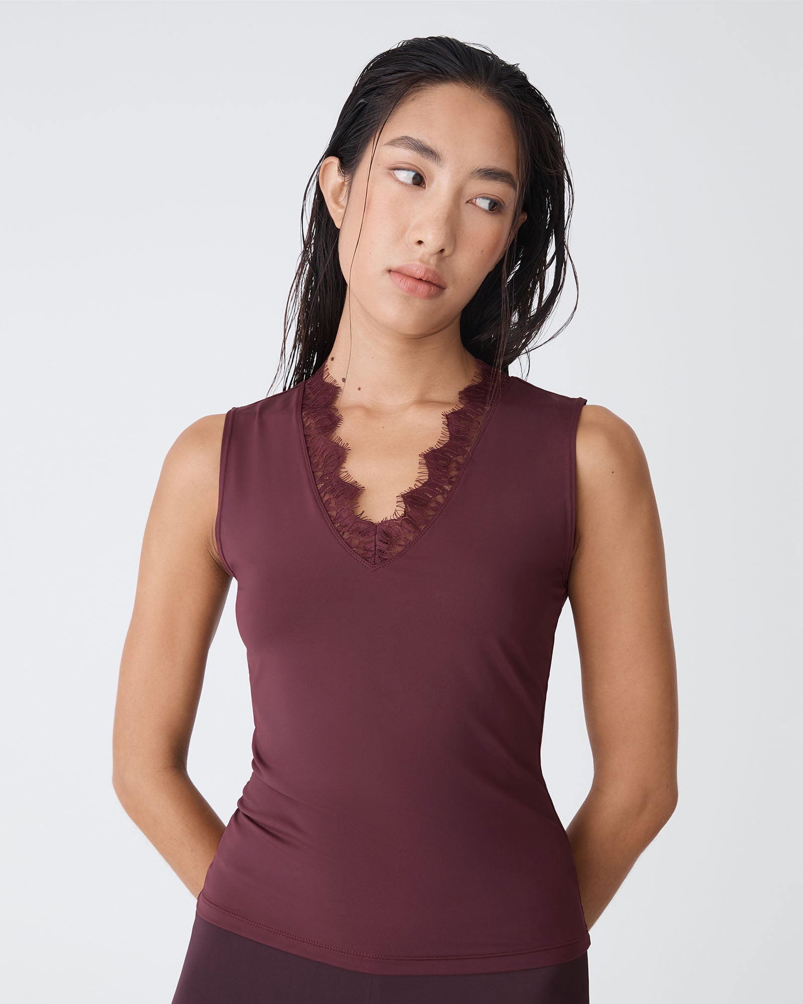 Greer Lace Trim Cami
