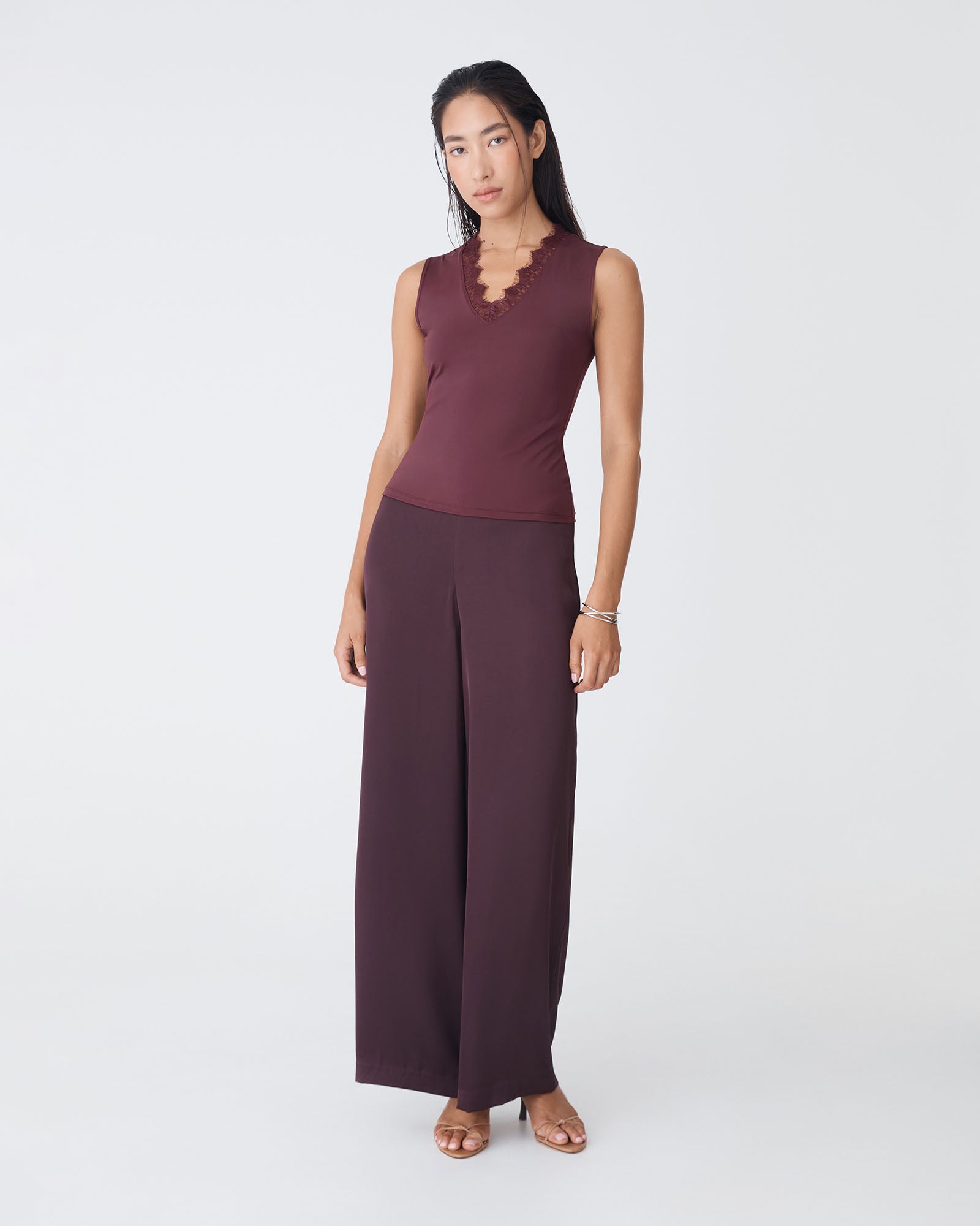 Greer Lace Trim Cami
