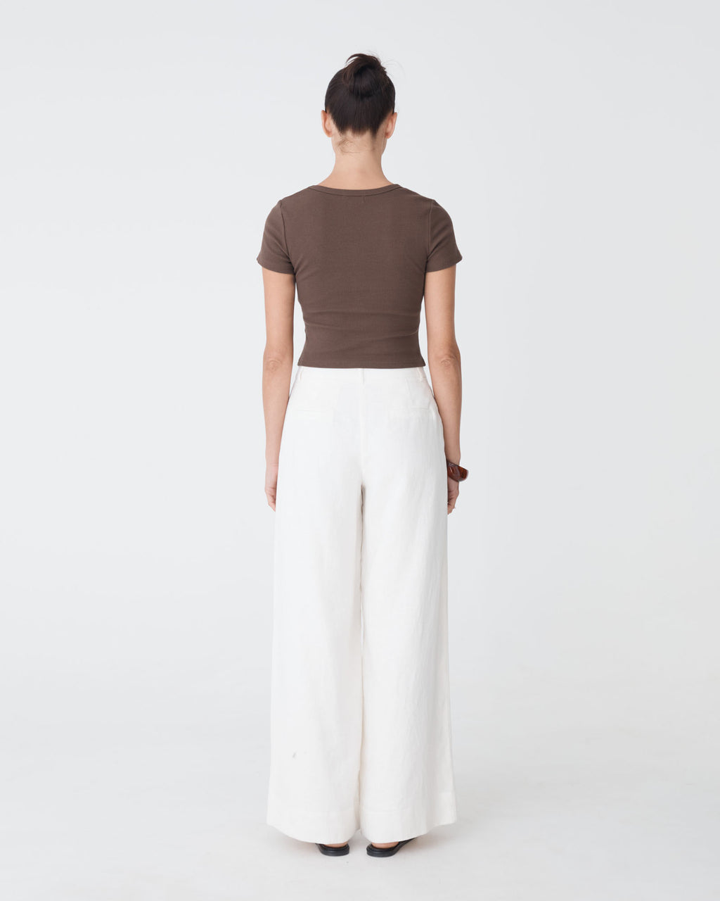 Devon Scoop Neck Rib Tee