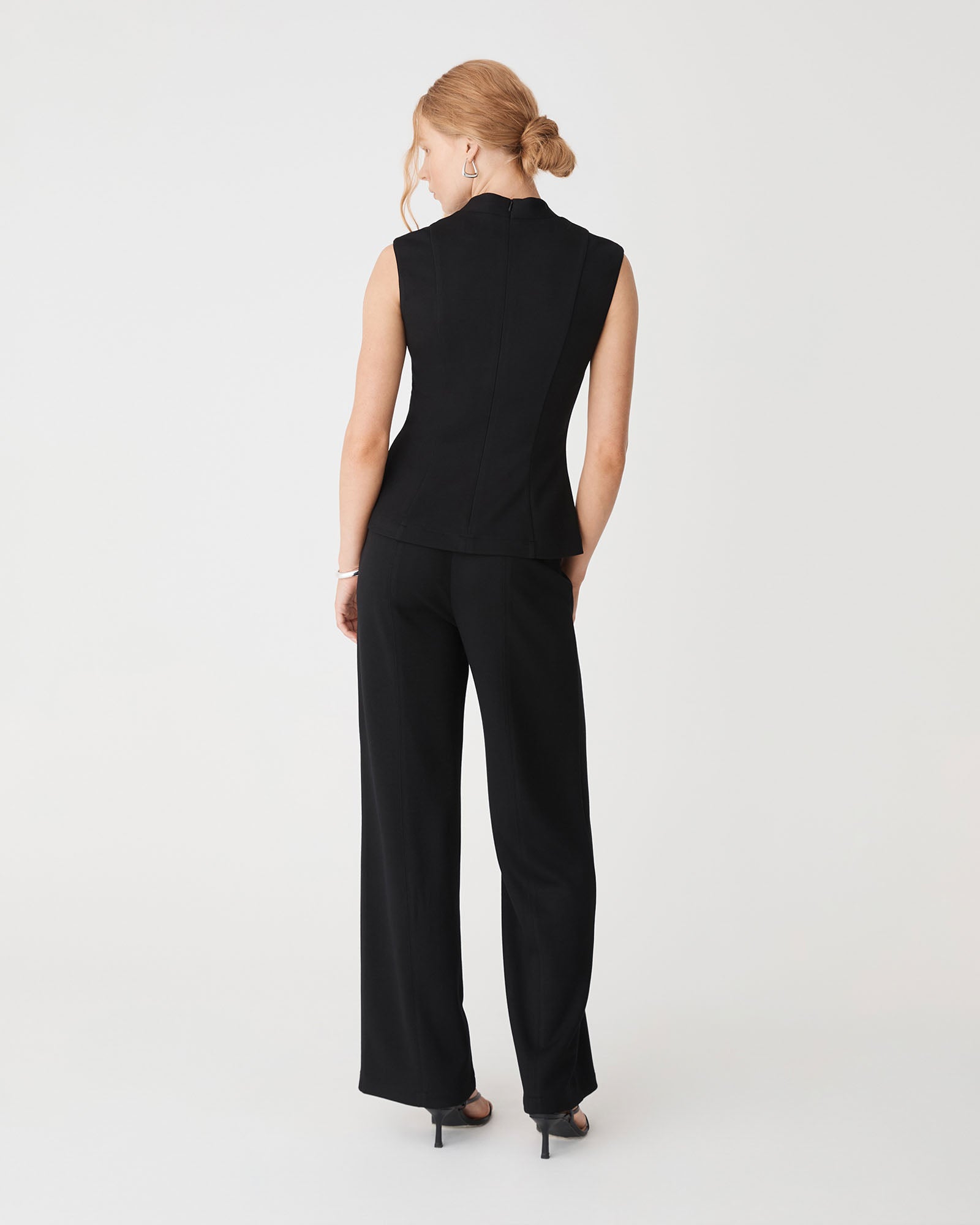 Juno V-Neck Ponte Top