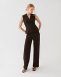 Juno V-Neck Ponte Top
