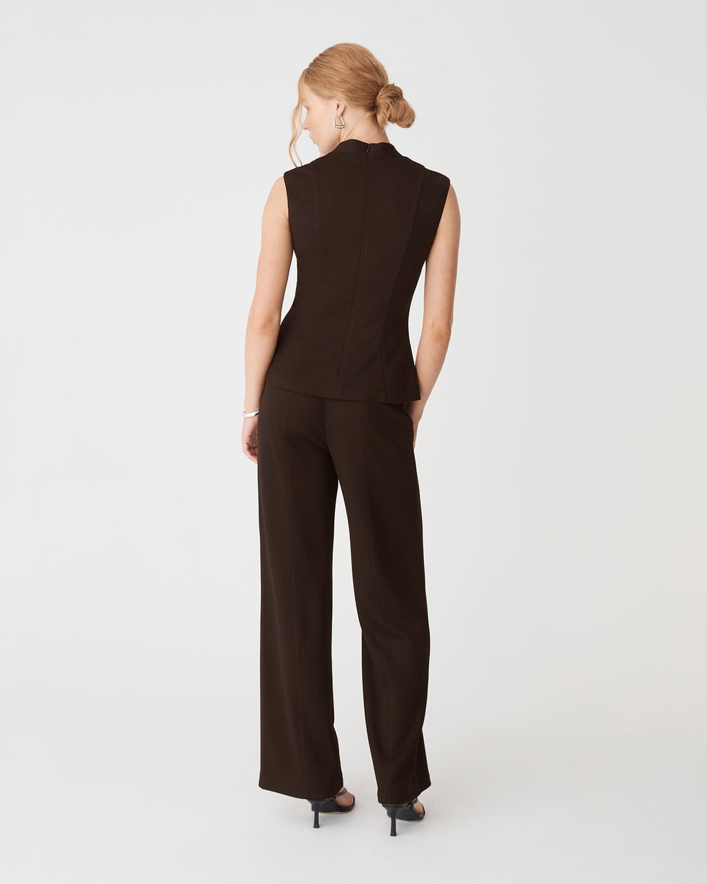 Juno V-Neck Ponte Top