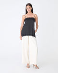 Cleo Lace Trim Satin Camisole