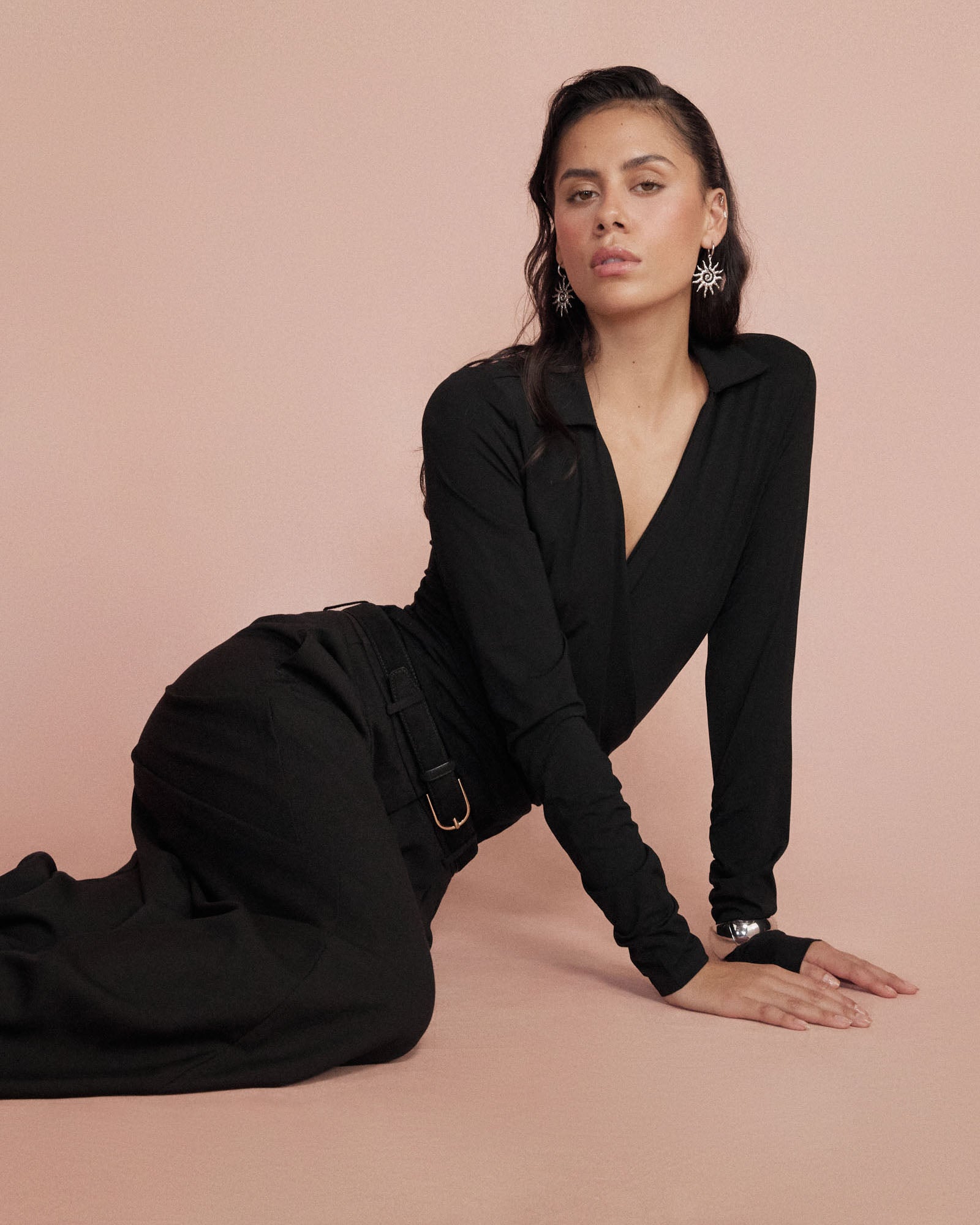 Solene Bamboo Wrap Top