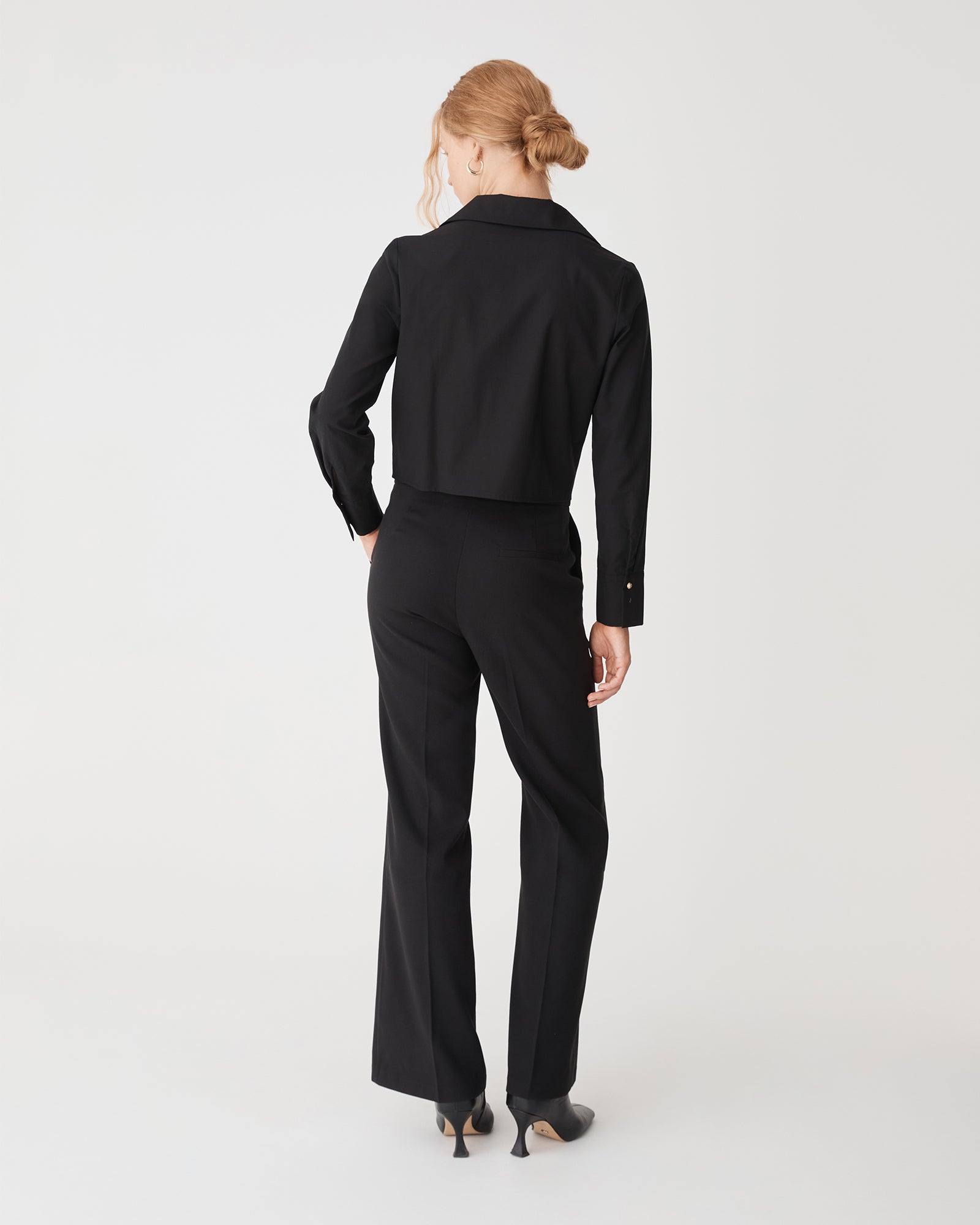 Gabby Pleated Hem Shirt