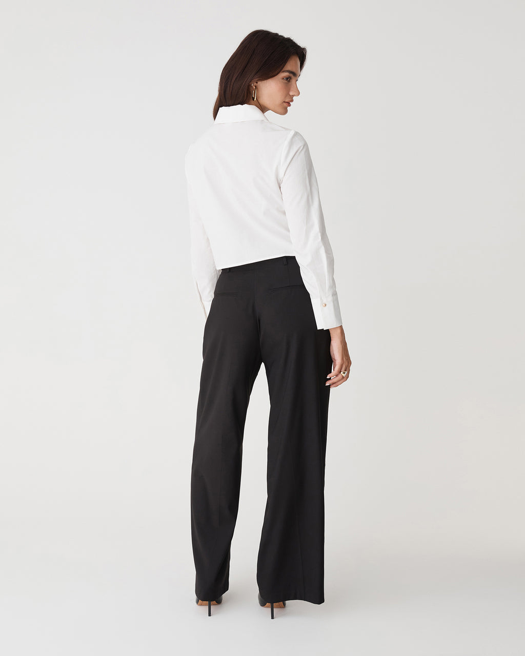 Gabby Pleated Hem Shirt
