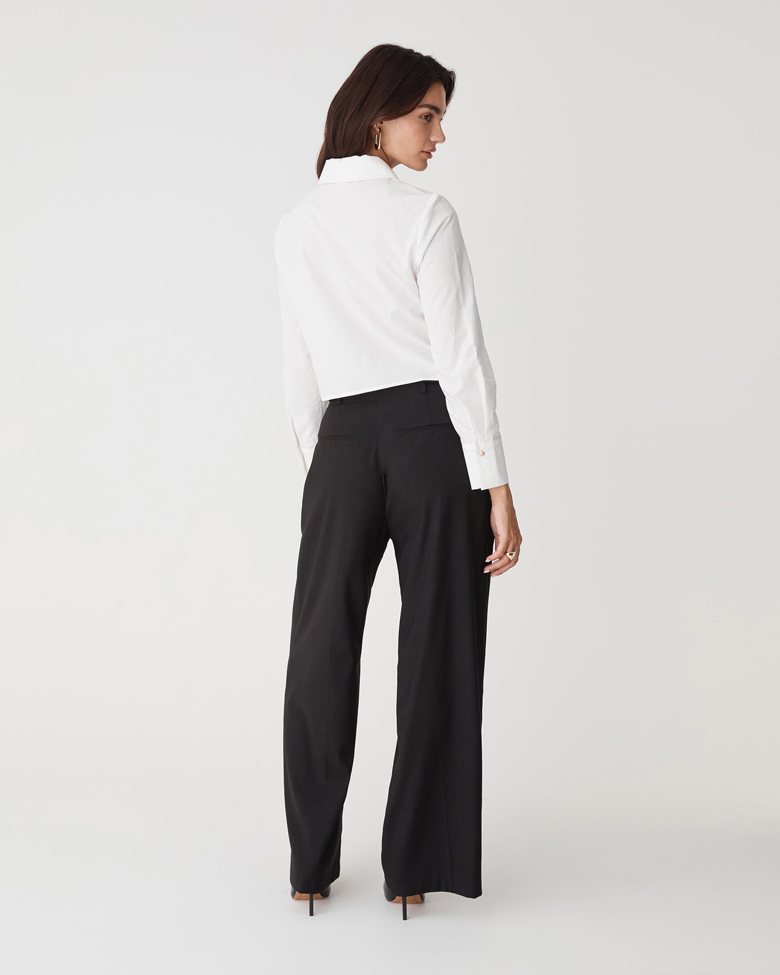 Gabby Pleated Hem Shirt