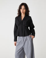 Billie Pleat Waist Shirt