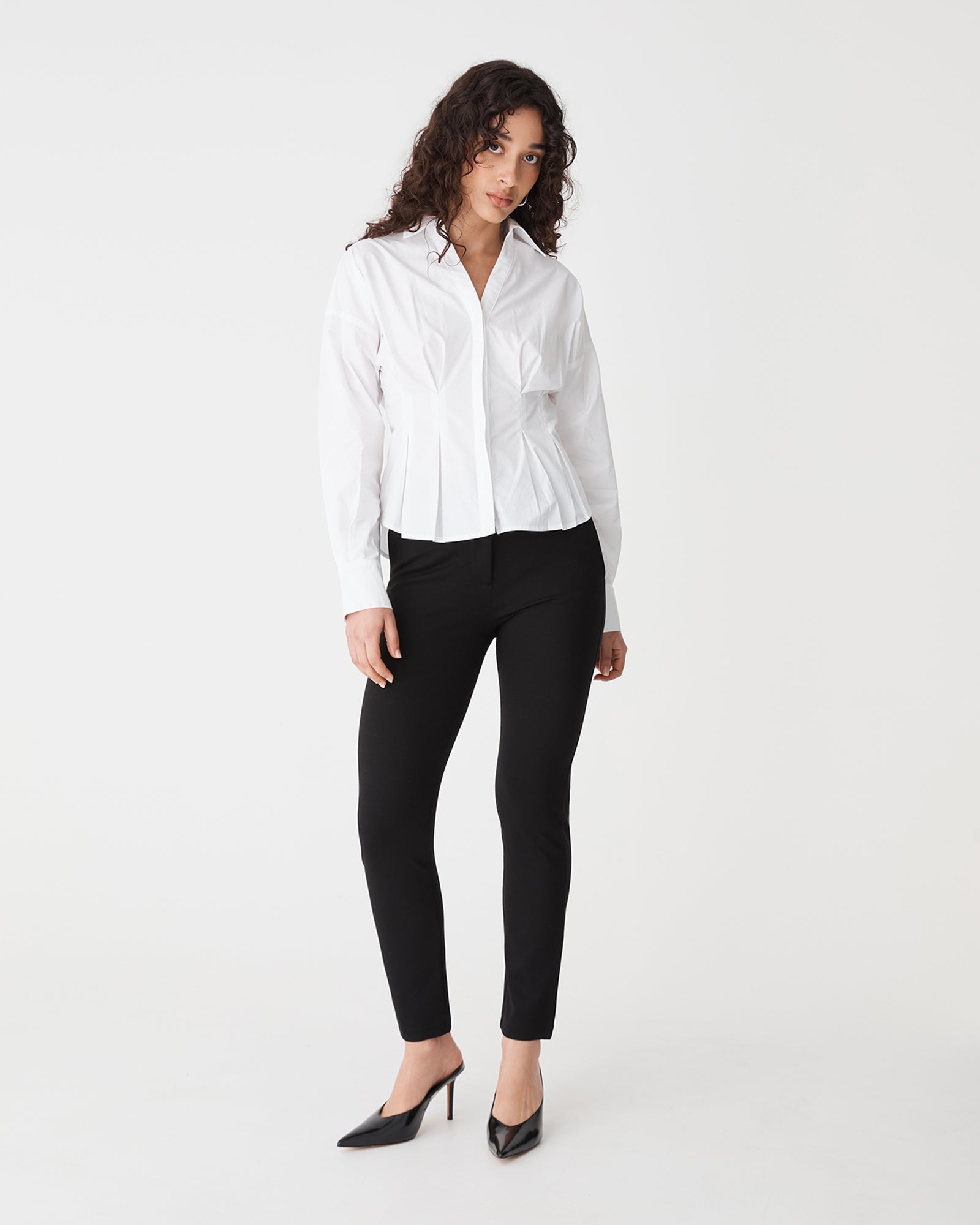 Billie Pleat Waist Shirt