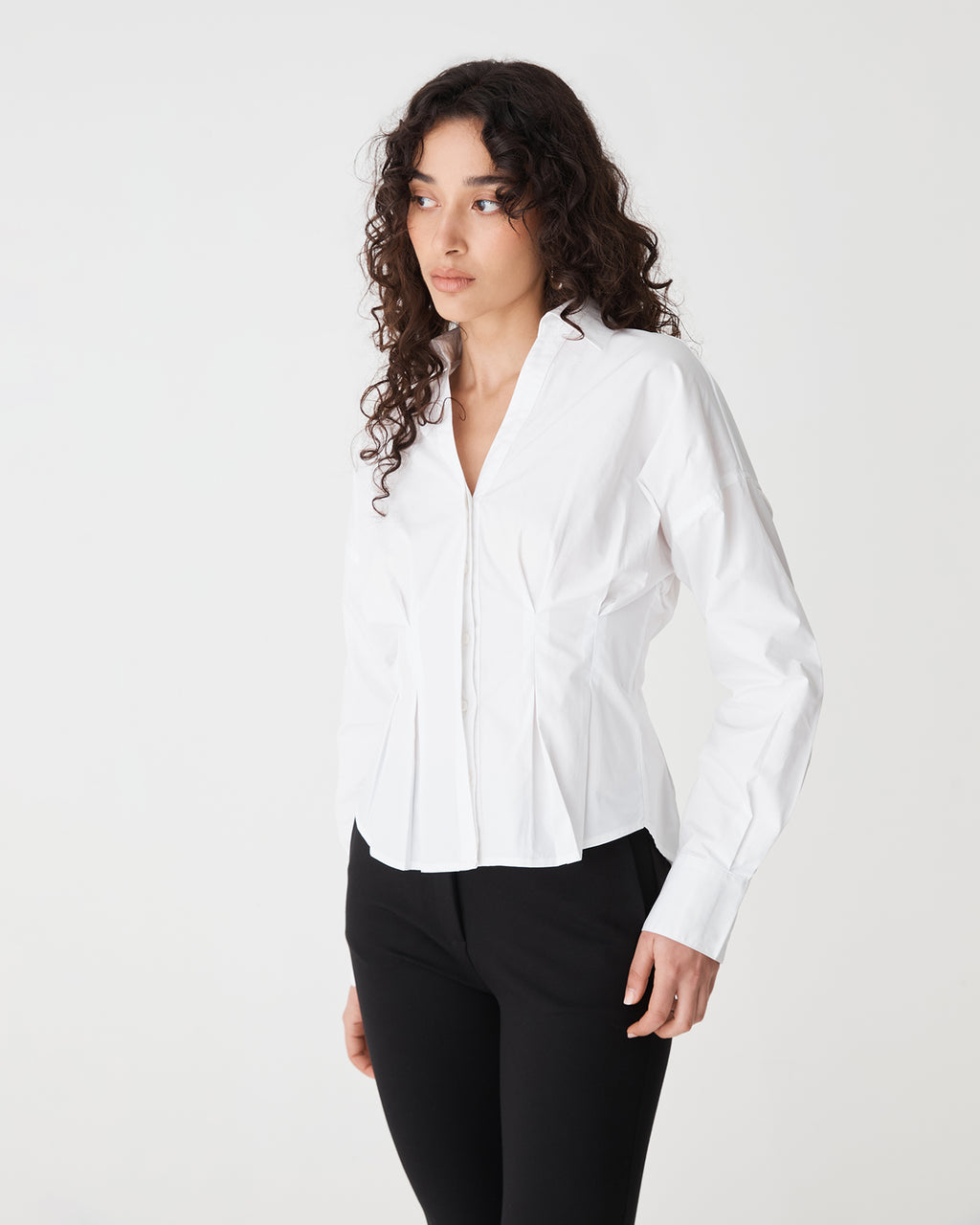 Billie Pleat Waist Shirt