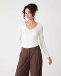 Isla V-Neck Bamboo Top