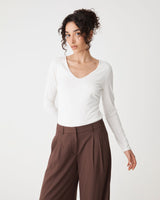 Isla V-Neck Bamboo Top