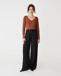 Isla V-Neck Bamboo Top
