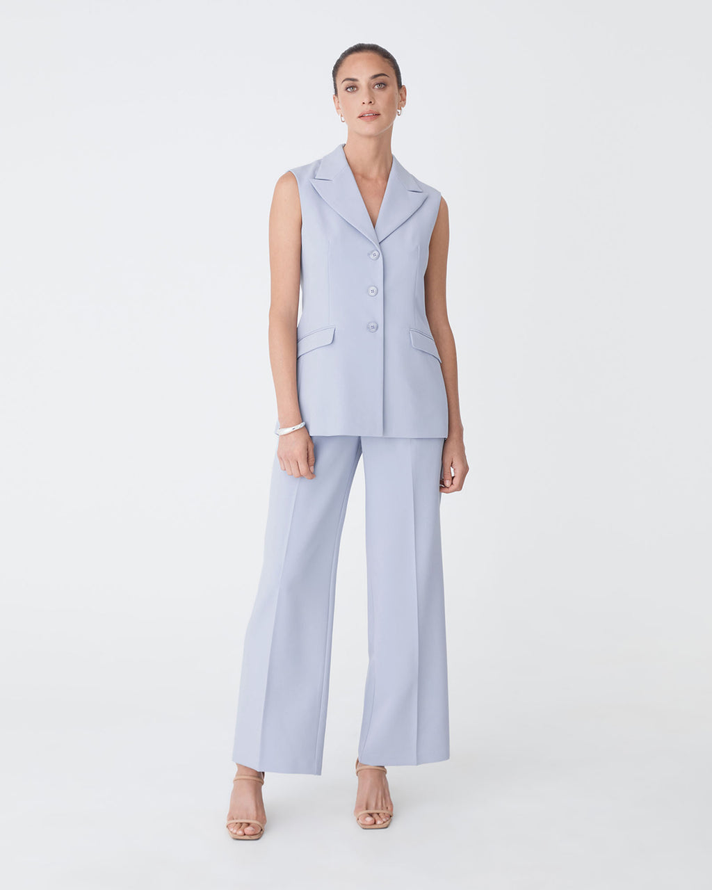 Nikki Long Collared Vest