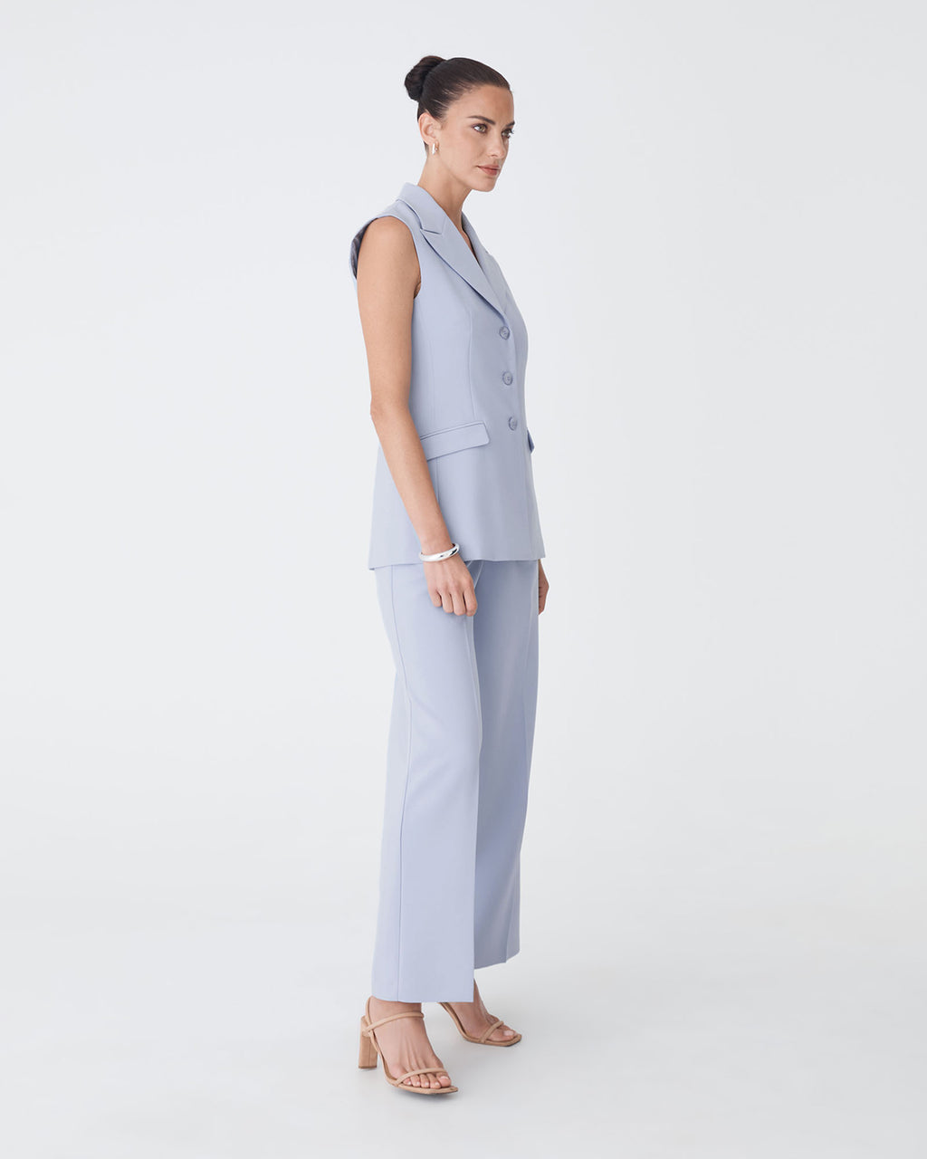 Nikki Long Collared Vest