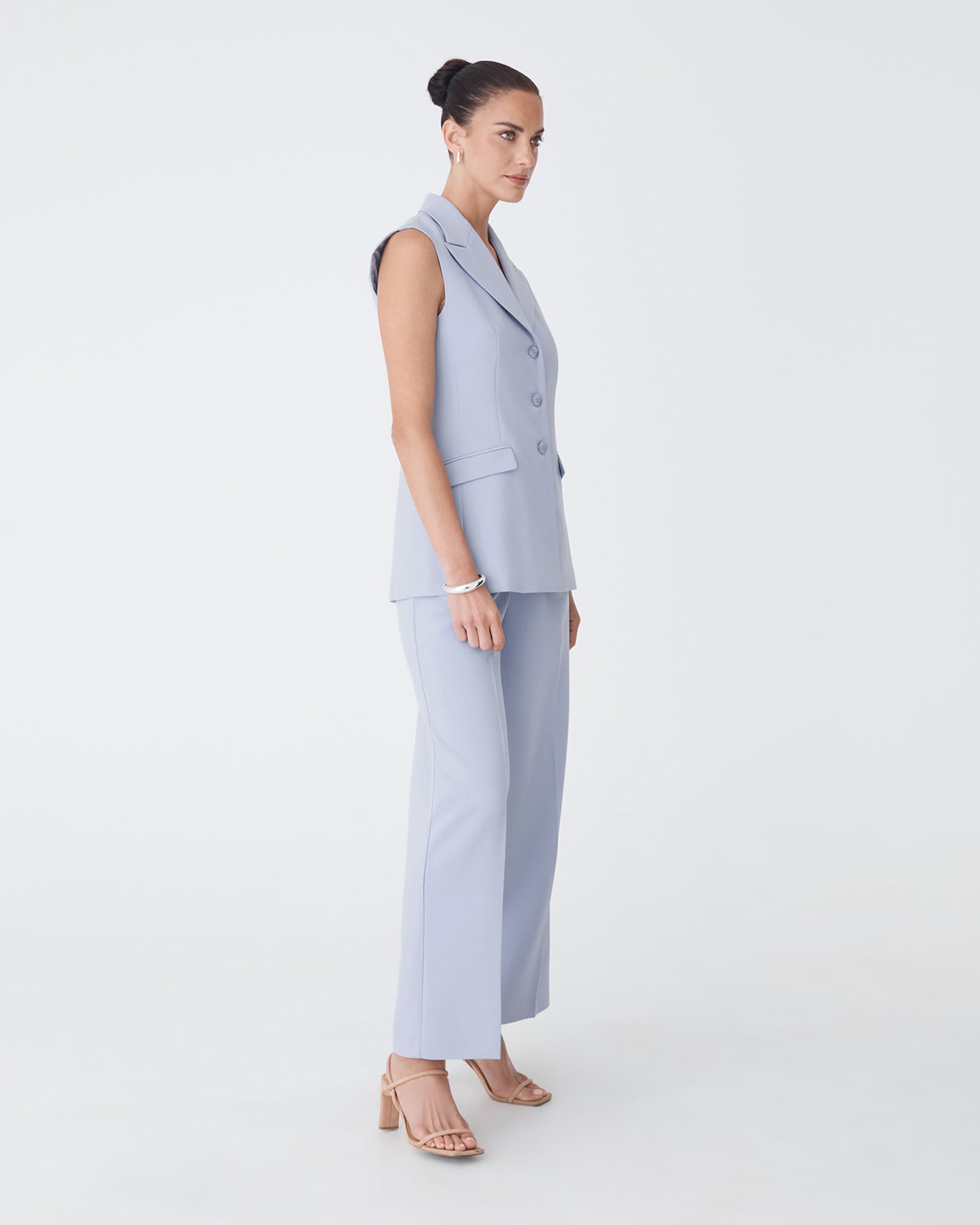 Nikki Long Collared Vest