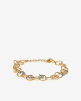 Amaris Crystal Chain Bracelet