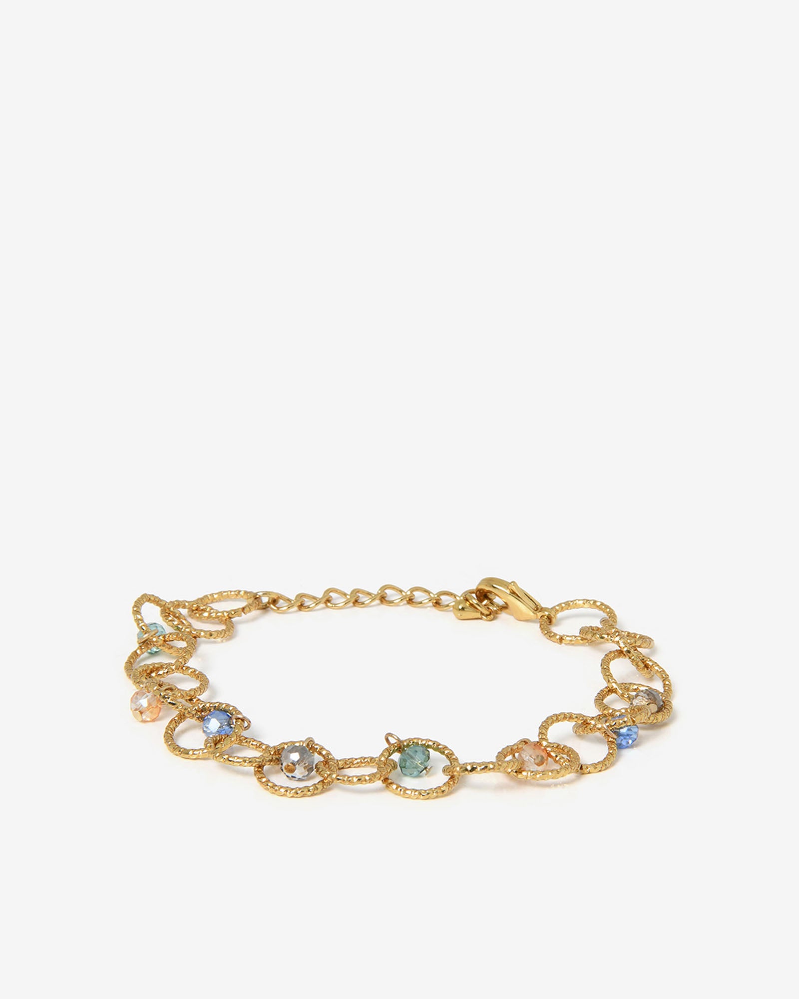 Amaris Crystal Chain Bracelet