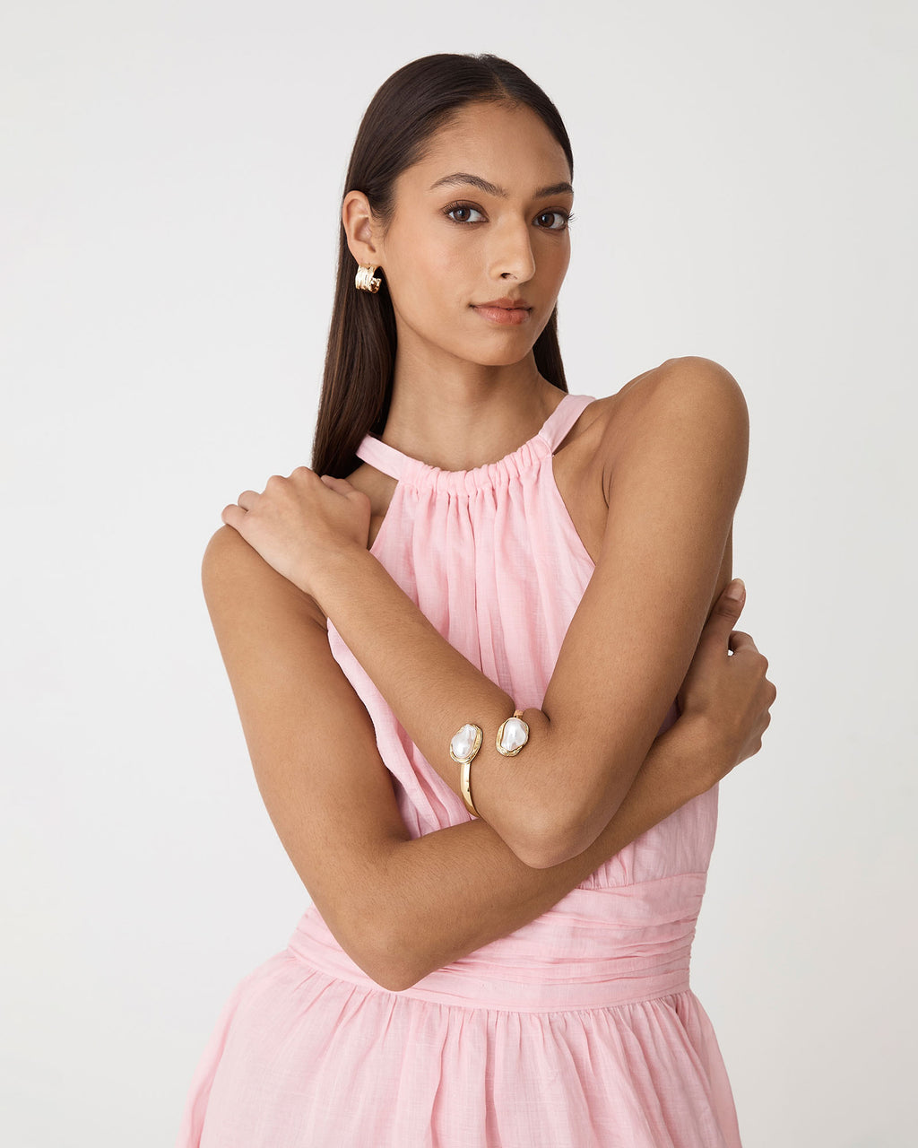 Clara Pearl Statement Bracelet