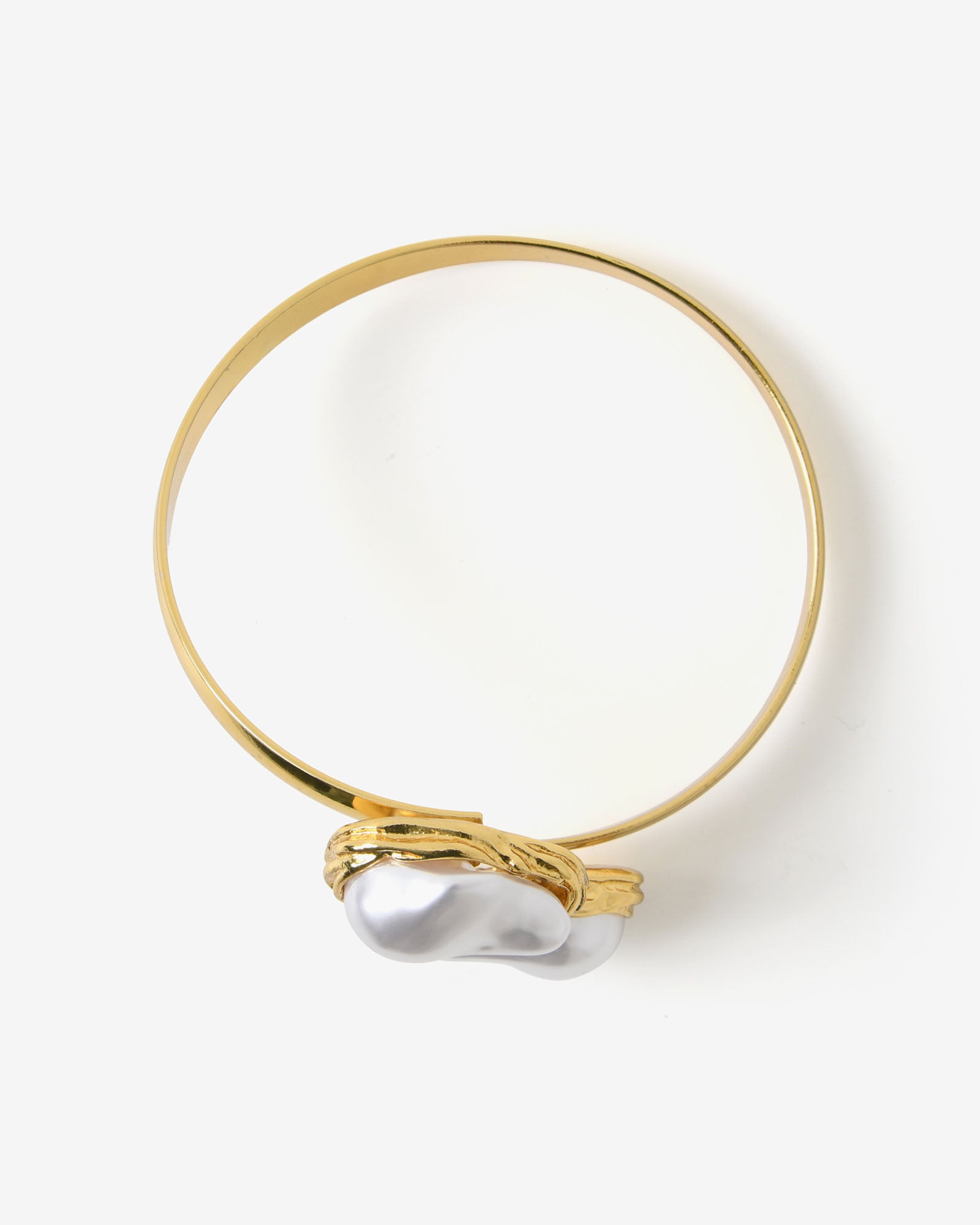 Clara Pearl Statement Bracelet