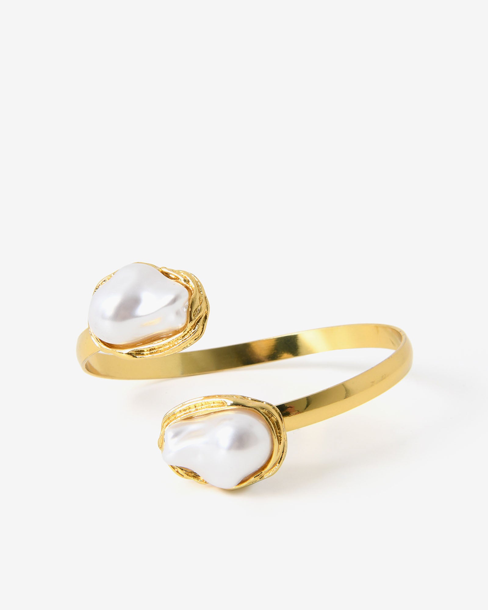Clara Pearl Statement Bracelet