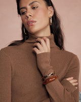 Amber Gold Cuff