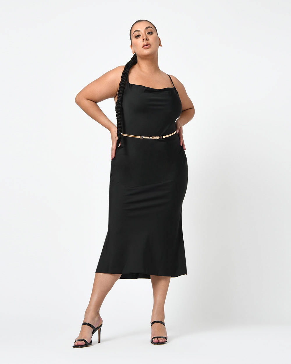 Safa Bias Slip Dress