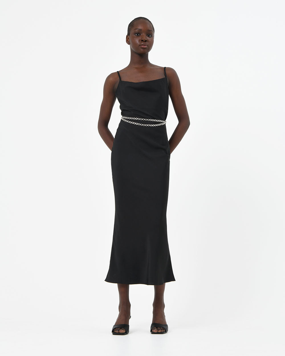 Safa Bias Slip Dress