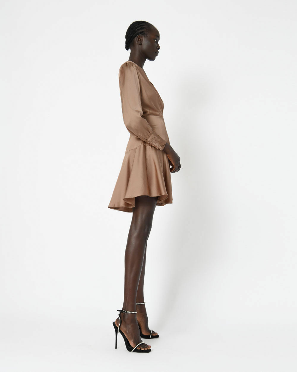 Penny Long Sleeve Wrap Dress
