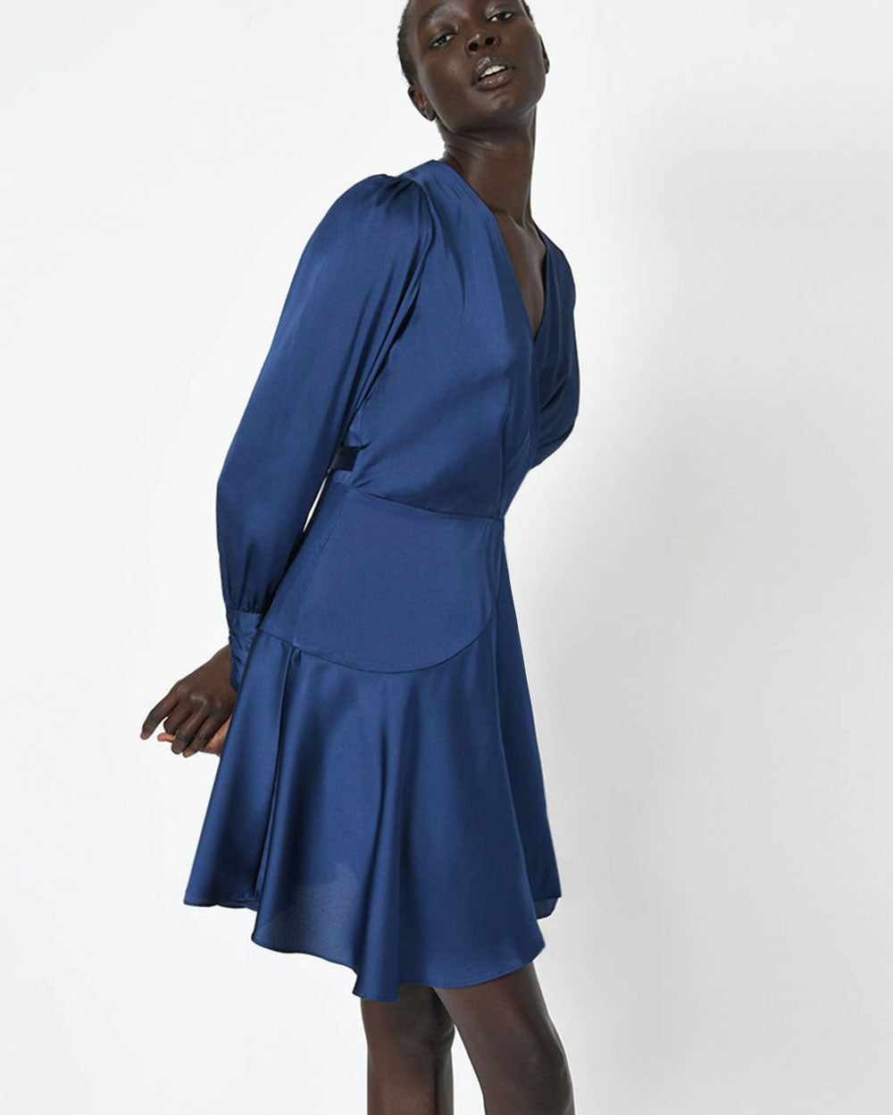 Penny Long Sleeve Wrap Dress