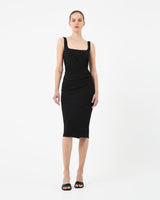 Raelynn Side-Gathered Dress