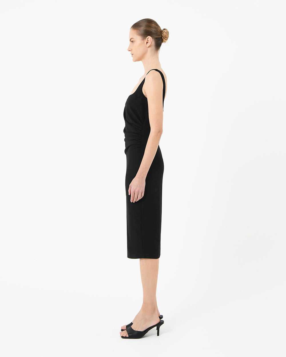 Raelynn Side-Gathered Dress