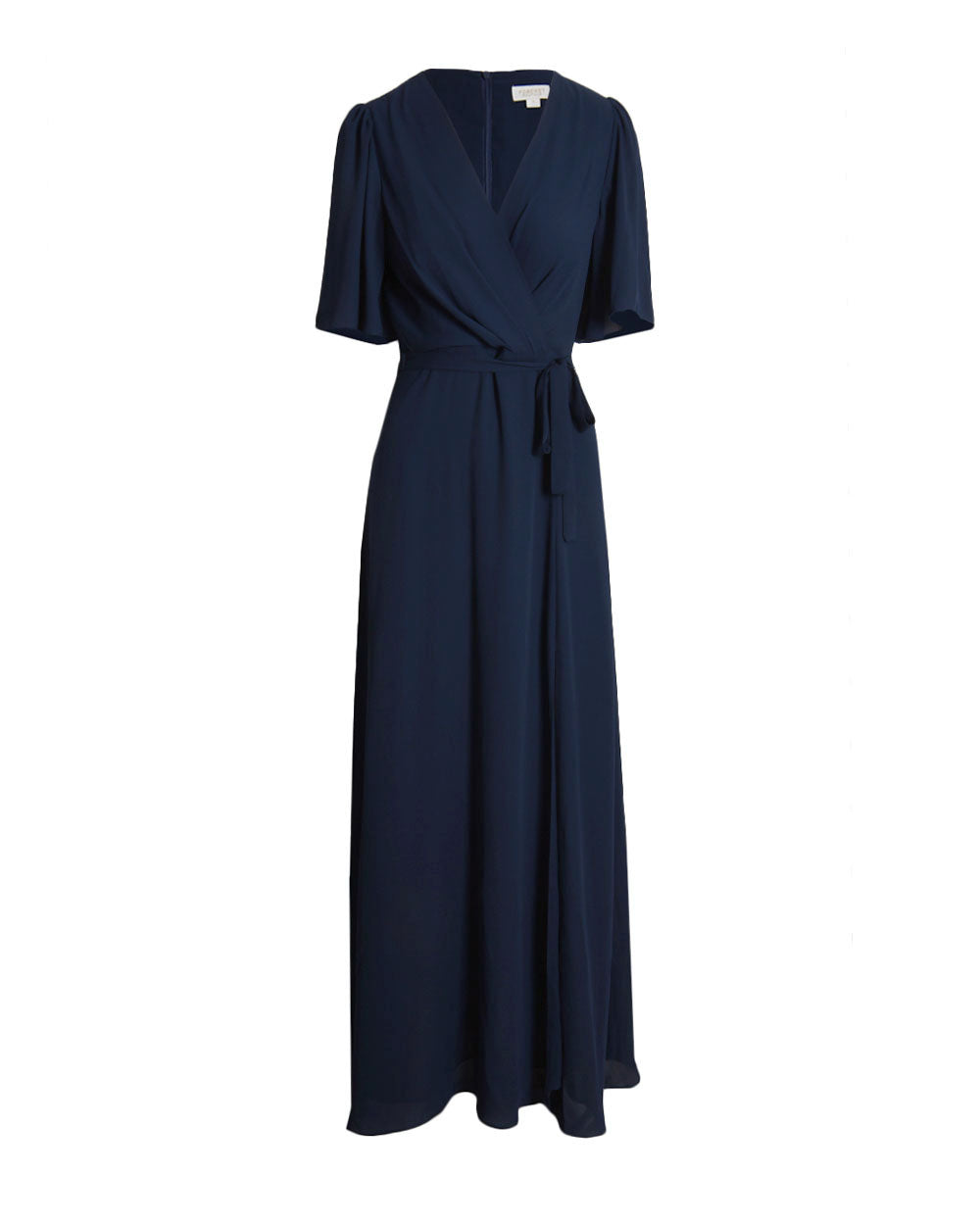 Cannes Draped Sleeve Dress