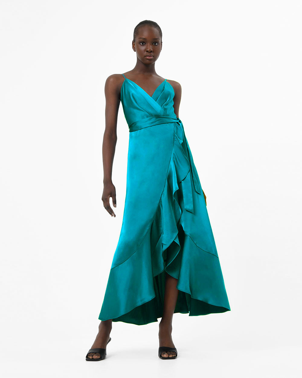Sirocco Ruffles Strappy Dress