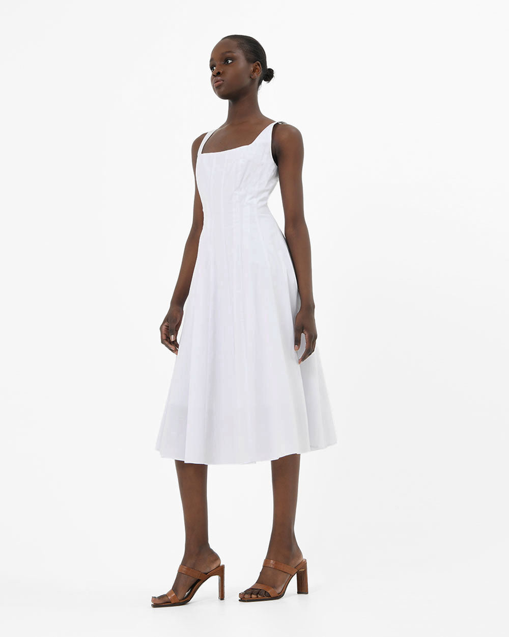 Raya Cotton A-Line Dress
